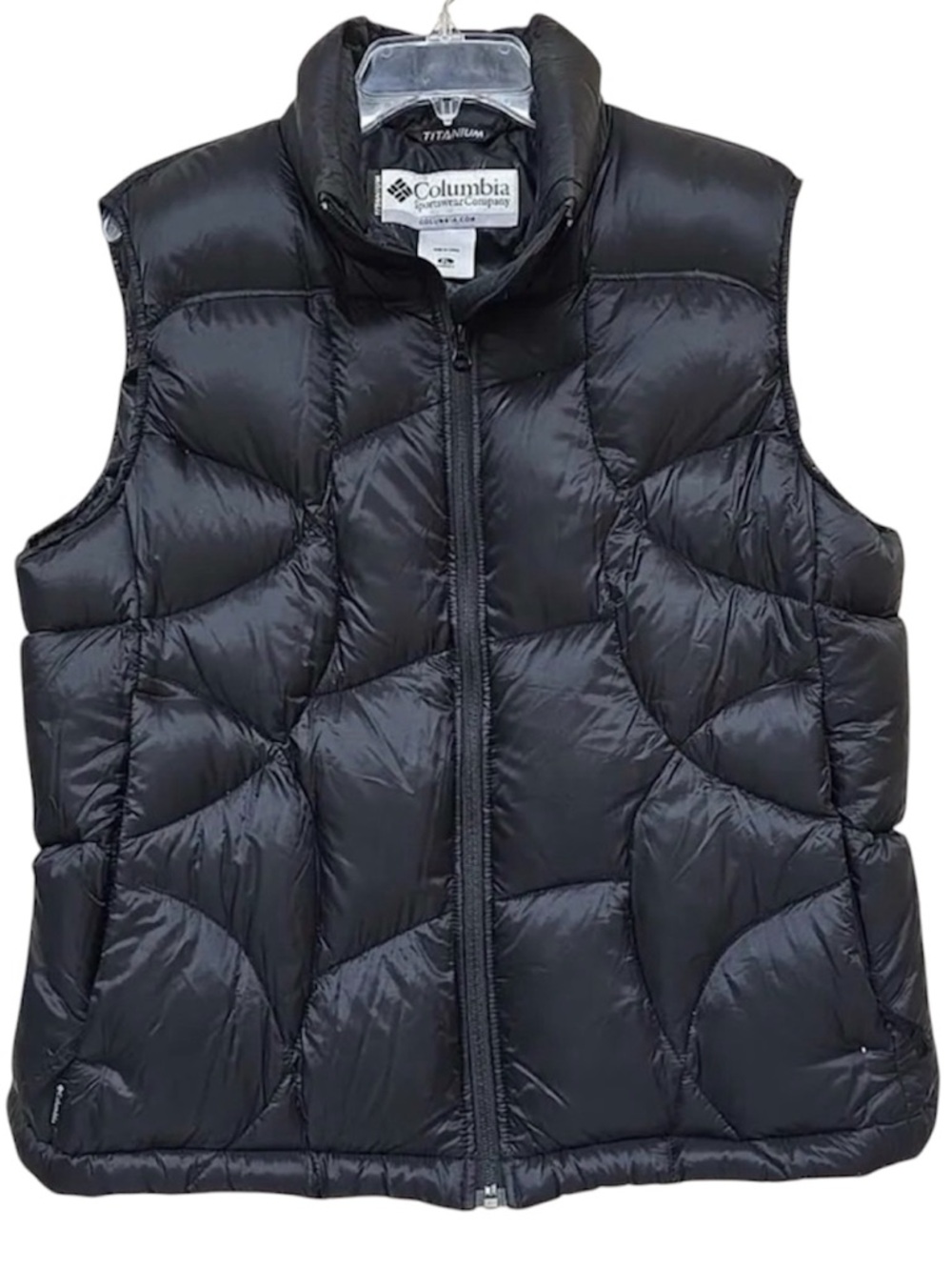 Columbia Midnight Black Quilted Vest